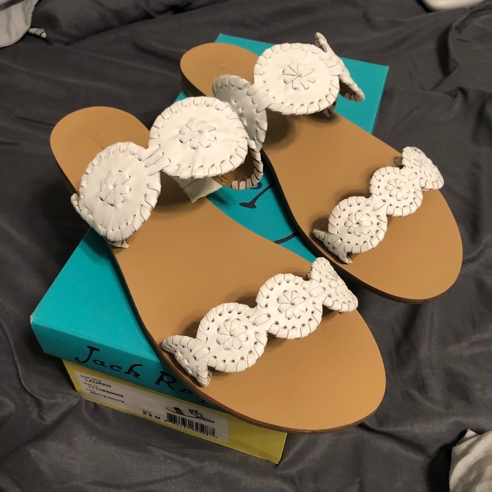 White Jack Rogers Style: Lauren Size: 8.5